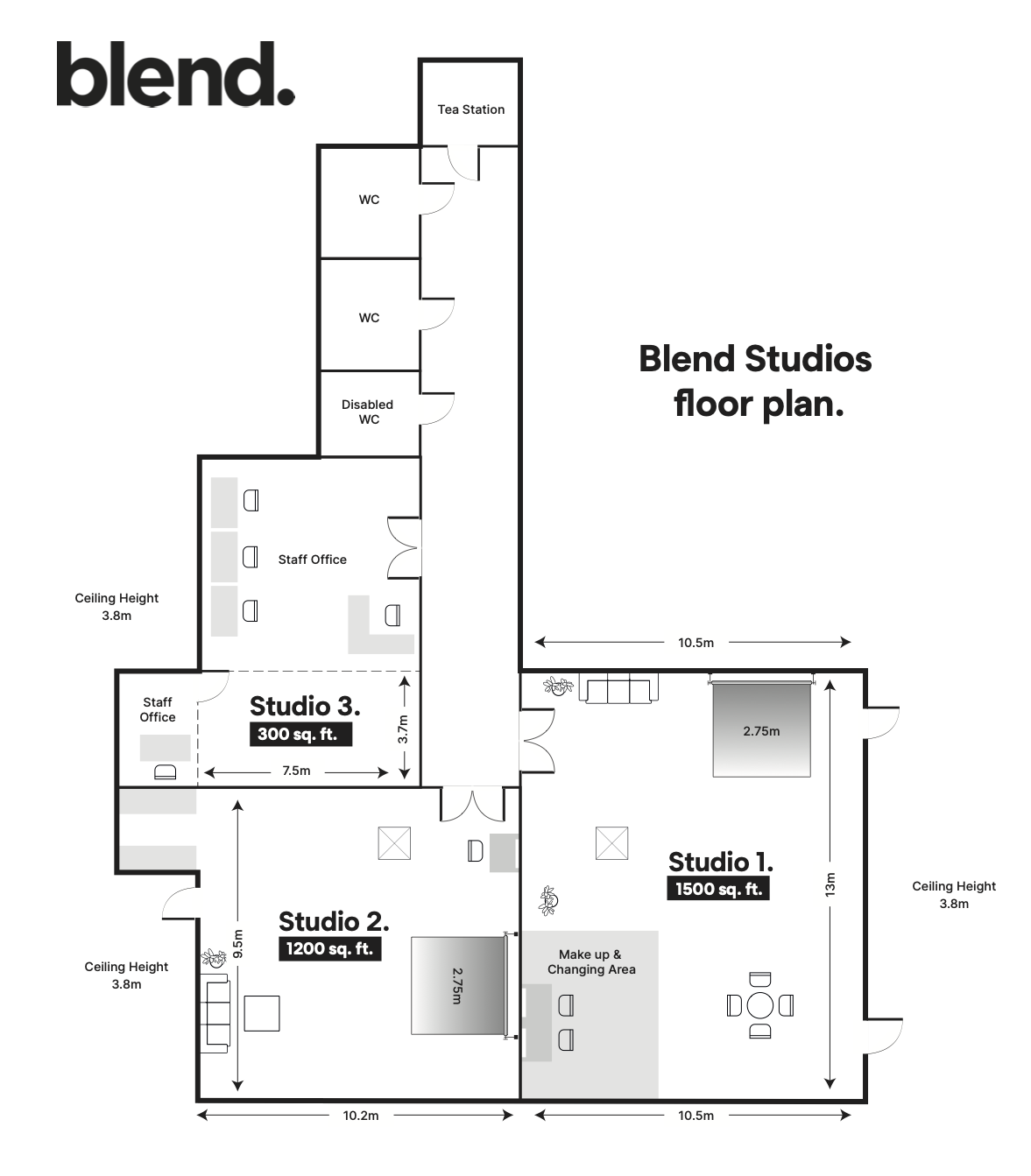 Blend Studios – Studio Hire